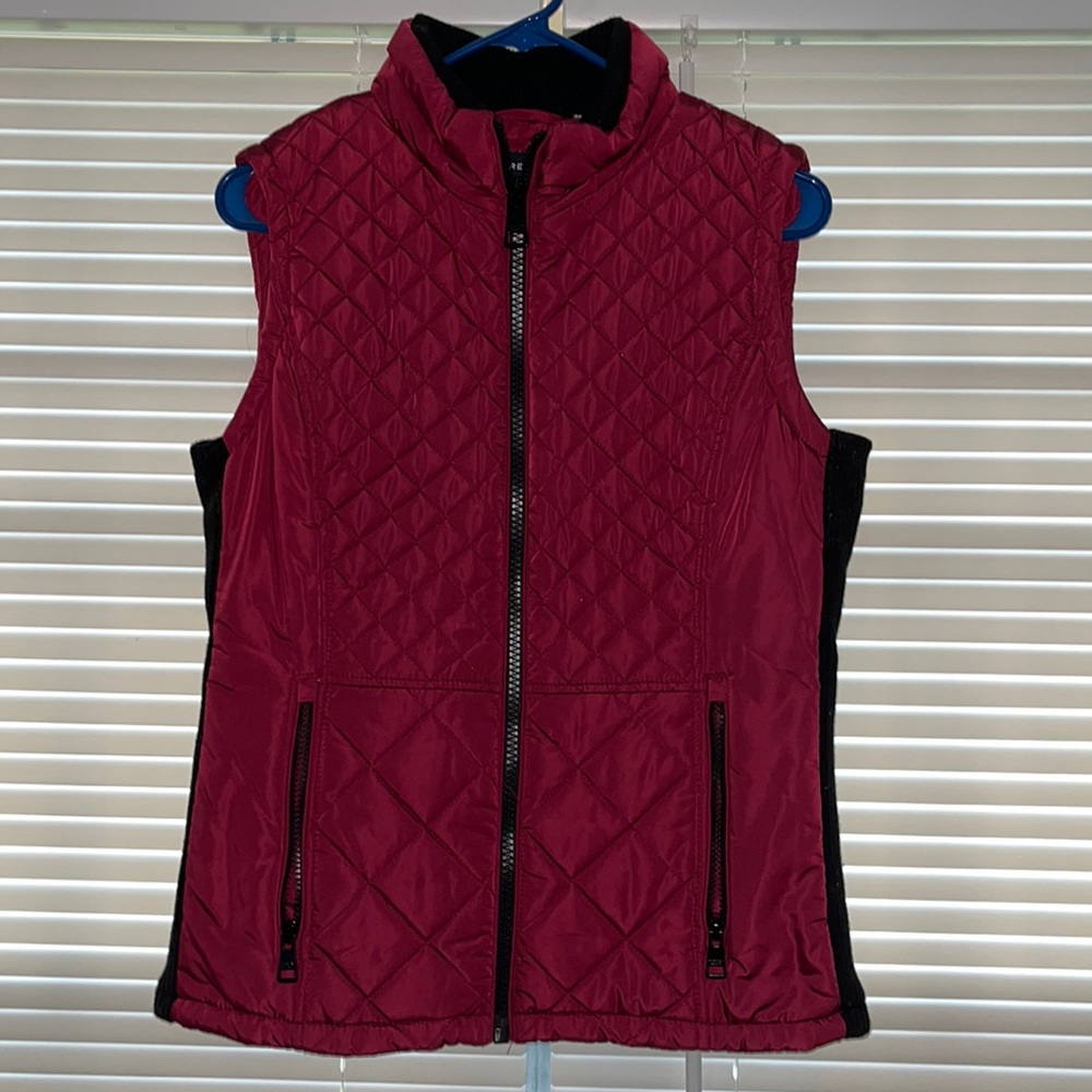 🆕 Andrew Marc Maroon Vest Jacket